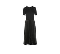 BOSS Vestido de mezcla de materiales con falda plisada - StyleFadridi, 50535658 Negro L