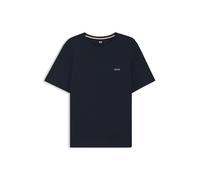 Hugo Boss Camiseta Mix&Match R Regular Fit algodón elástico logotipo bordado Azul oscuro XL