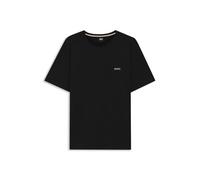 Hugo Boss Camiseta Mix&Match R Regular Fit algodón elástico logotipo bordado Negro L