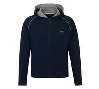 BOSS Sudadera con cremallera 'Mix&Match' marino / gris, Talla M