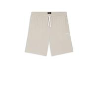BOSS Shorts de algodón elástico con logo bordado - StyleMix&Match Short CW, 50515314 Gris claro XXL
