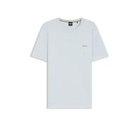 BOSS Camiseta de algodón elástico con logo bordado - StyleMix&Match T-Shirt R, 50515312 Celeste M