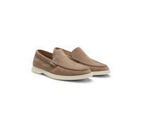 BOSS Mocasines de ante con logotipo en relieve - StyleSienne_Loaf_sd_N, 50543083 Beige 45