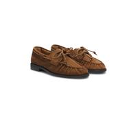 BOSS Mocasines de ante con pala definida cosida a mano - StyleLycia_Boat_SDBB, 50568643 Marrón 42