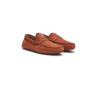BOSS Mocasines de ante con ribete de antifaz - StyleNoel_Mocc_sdpeb, 50541750 Marrón 44