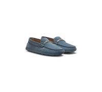BOSS Mocasines de ante con suela driver - StyleRoxanne_Driver_SDHB, 50548657 Azul 39