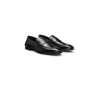 BOSS Mocasines de antifaz de piel abatanada - StyleGavrie_Loaf_tb, 50548074 Marrón oscuro 42