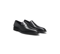 BOSS Mocasines de piel con ribete de antifaz - StyleDerrek_Loaf_buvprb, 50559103 Negro 43