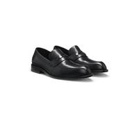 BOSS Mocasines de piel con ribete metalizado de la marca - StyleTayil-L_Loaf_buhw, 50557630 Negro 44