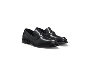 BOSS Mocasines de piel con ribete metalizado de la marca - StyleTayil-L_Loaf_buhw, 50557630 Negro 44
