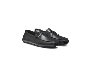 BOSS Mocasines estilo driver de piel con detalle de lazo - StyleNoel_Mocc_ltlctb, 50557676 Negro 40