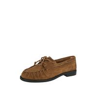 BOSS Mocasines de ante con pala definida cosida a mano - StyleLycia_Boat_SDBB, 50568643 Marrón 36