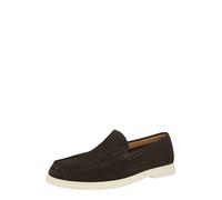 BOSS Mocasines de ante con logotipo en relieve - StyleSienne_Loaf_sd_N, 50543083 Marrón oscuro 44