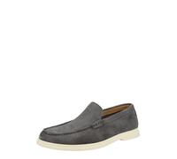 BOSS Mocasines de ante con logotipo en relieve - StyleSienne_Loaf_sd_N, 50543083 Gris oscuro 40