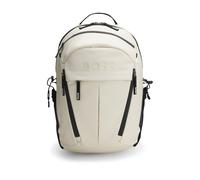 BOSS Mochila de piel sintética con detalle de logo - StyleStormy_N. Backpack, 50548067 Blanco pcs.