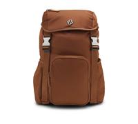 BOSS Mochila de sarga con monograma Double B - StyleB_Icon_Backpack, 50516809 Marrón pcs.