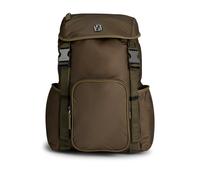 BOSS Mochila de sarga con monograma Double B - StyleB_Icon_Backpack, 50516809 Oliva pcs.