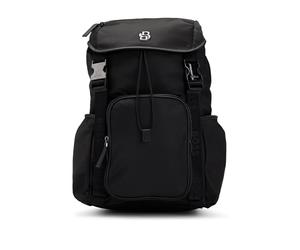 BOSS Mochila para hombre B Icon SELECTED BY SHOHEI OHTANI con múltiples compartimentos y monograma doble B, Negro1, talla única