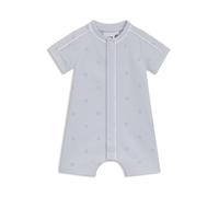 BOSS Mono corto para bebé en algodón elástico con monogramas Double B - StyleJ52204/77112M, J52204 Celeste 74