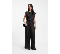 BOSS Mono plisado con borde festoneado de corte con láser - StyleEtracee, 50568632 Negro S