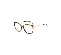 BOSS Montura para gafas graduadas en acetato Habana con patillas en tono dorado - StyleBOSS 18630865415, 58609850 Marrón pcs.