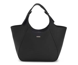BOSS Mujer Lenah Small Tote Bag, Negro, 5712 Kubikzentimeter