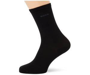 BOSS Mujer Regular_Calcetines, Negro, 35-38