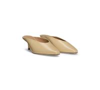 BOSS Mules sin talón en piel de napa - StyleCharlize_Mule50_NA, 50536294 Beige claro 37