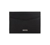 Boss New Crosstown Estuche para tarjetas de crédito Piel 10 cm negro