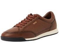 BOSS Nitan_lowp_BU, Entrenadores de Perfil bajo Hombre, Color marrón Medio, 44 EU