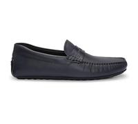 BOSS Noel_MOCC_prlt, Mocasín Hombre, Dark Blue, 39 EU