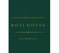 BOSS NOTES: A Stylish Lined Notebook for Confident, Unapologetic Women | Journal for Notes, Thoughts and Plans