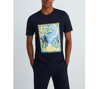 BOSS Orange Camiseta de hombre manga corta. Azul marino S