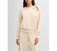 BOSS Orange Sudadera cuello caja straight fit. Piedra S/002