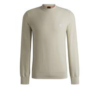 Boss Orange- Suéter de punto con mezcla de cachemir- Sweatshirts & Hoodies- Hombre- Verde- S- Suéter de punto con mezcla de cachemir