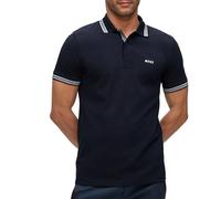 BOSS Camiseta 'Paddy' azul noche / blanco, Talla S