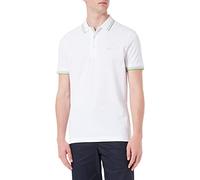 BOSS Paddy Curved, Camisa de polo Hombre, Blanco (Natural101), S