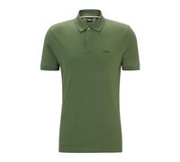 BOSS Pallas Pallas - Polo para hombre con logotipo bordado en algodón orgánico, Verde abierto381, XXL