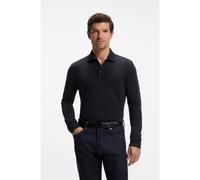 BOSS Pallas Polo de algodón - StylePallas_Mer_L, 50575276 Azul oscuro 5XL