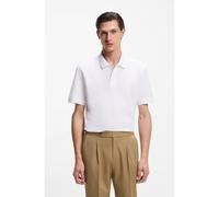 BOSS Pallas polo de piqué de algodón con logo bordado - StylePallas, 50553564 Blanco XS