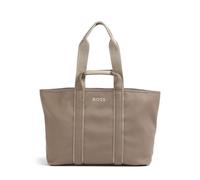 BOSS Palmah Bolsa shopping taupe, fibra sintética, mujer