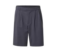 BOSS Shorts de punto de planchado fácil con pinzas delanteras - StyleS_Tennis Retro Pleat, 50541369 Gris oscuro S
