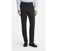 BOSS Pantalón slim fit en lana nueva con dibujo - StyleH-Genius-MM-251, 50537573 Gris oscuro 28
