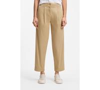 BOSS Pantalones chinos loose fit en sarga de algodón elástico - StyleC_Taquina-W, 50556593 Beige 36