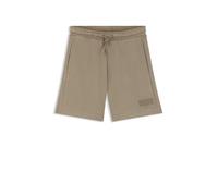 BOSS Pantalones cortos de ajuste relajado en algodón de rizo francés
