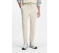 BOSS Pantalones de chándal de algodón con detalles de ribete - StyleJT_Join Hadiko, 50553574 Natural XXXL
