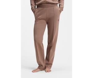 BOSS Pantalones de chándal de algodón con monograma Double B - StyleShiny B_Pants, 50557285 Marrón XS