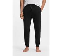 BOSS Pantalones de chándal de algodón elástico con logo bordado - StyleMix&Match Pants, 50515365 Negro 4XL