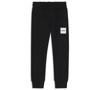 BOSS Pantalones de chándal de algodón para niños con etiqueta con logo - StyleJ52907/09B04A, J52907 Negro 138
