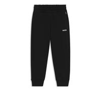 BOSS Pantalones de chándal de algodón para niños con logo estampado - StyleJ51952/09B04A, J51952 Negro 114